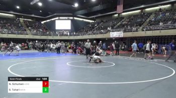 93 lbs Semifinal - Nathan Schuman, Honesdale vs Shelby Tuhari, Wayne