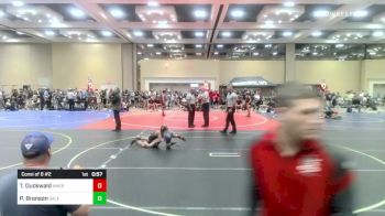 69 lbs Consi Of 8 #2 - Thor Duckwald, American Top Team vs Porter Branson, Salem Elite WC