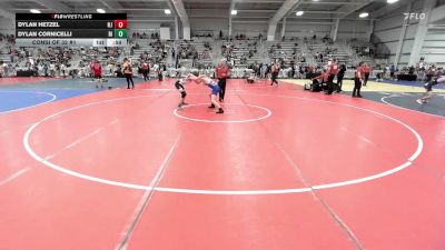 113 lbs Consi Of 32 #1 - Dylan Hetzel, NJ vs Dylan Cornicelli, RI