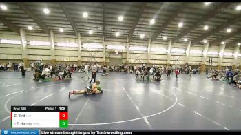 118 lbs Champ. Round 2 - Trexton Harned, Warrior Wrestling Club vs Gage Bird, Altamont Longhorn Wrestling