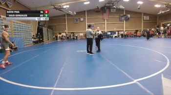 125 lbs Champ. Round 1 - David Pina, Valiant vs Julio Gonzales, Arizona Christian University