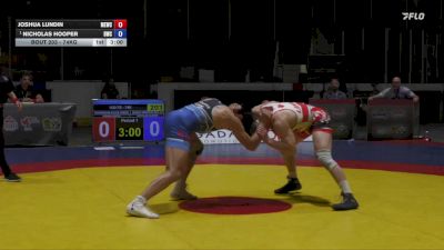 74kg 1st Place Match - Joshua Lundin, Mountain Edge Wrestling Club vs Nicholas Hooper, Dinos Wrestling Club