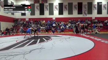 157 lbs Cons. Round 2 - Kael Jones, Dike-New Hartford vs Emerick Nolte, AP-GC
