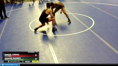 79 lbs 3rd Place Match - Edward Ramirez, Arreola Wrestling Club (AWC) vs Samuel Cortez, California