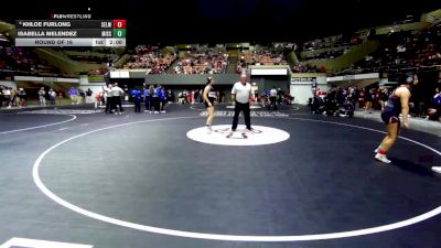 135 lbs Round Of 16 - Khloe Furlong, Selma vs Isabella Melendez, Mission Oaks