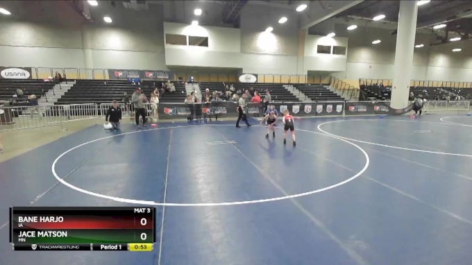 70 lbs 7th Place Match - Jace Matson, MN vs Bane Harjo, IA