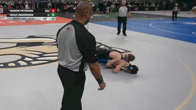 Semifinal - Mason Petersen, Columbus vs Noah Ingwersen, Lincoln East