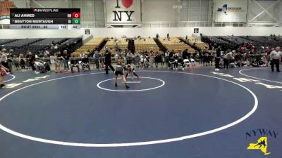 80 lbs Cons. Semi - Brayton Murtaugh, Brawler Elite vs Ali Ahmed, HF-L Wrestling