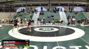 144 lbs Cons. Round 4 - Jayden Sanchez, Don Bosco vs JP Malafronte, Notre Dame - West Haven