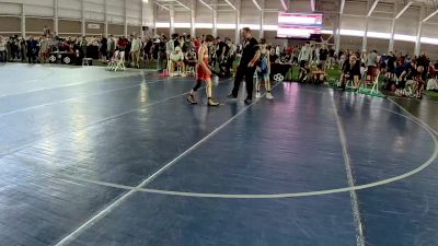 88 lbs 1st Place Match - Braxton Conyers, Idaho vs Aaron Lopez, California