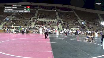 5A 132 lbs 3rd Place Match - Kaden Bell, Beauregard HS vs Hudson Fulmer, Elmore County School