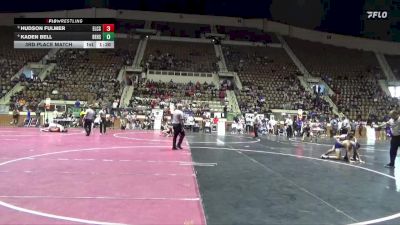 5A 132 lbs 3rd Place Match - Kaden Bell, Beauregard HS vs Hudson Fulmer, Elmore County School