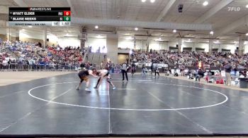 AA 190 lbs Champ. Round 1 - Wyatt Elder, Page High School vs Blaise Meeks, Blackman High School