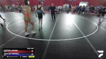160 lbs Cons. Round 6 - Colton Loween, MN vs Waylon Cressell, ND