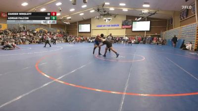 197 lbs Cons. Round 1 - Adrian Falcon, Westcliff vs Zander Winslett, Ottawa University