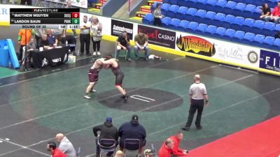 252 lbs Round Of 32 - Matthew Nguyen, Susquenita vs Landon Baun, Punxsutawney