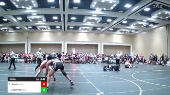 150 lbs Consi Of 8 #2 - Edward Sears, Dons Wrestling vs Isreal Gutierrez, Rebels WC