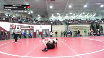 120 lbs Champ. Round 2 - Jedediah Foster, WRTC vs Luke Nied, Lake Central