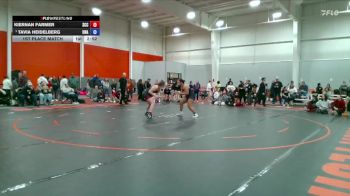 180 lbs 1st Place Match - Tavia Heidelberg, Unattached vs Kiernan Farmer, Southeastern CC