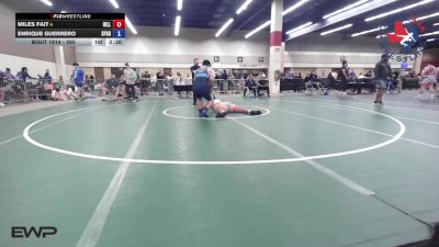 285 lbs Round Of 16 - Miles Fait, Hillcrest High School Wrestling vs Enrique Guerrero, Spartan Mat Club