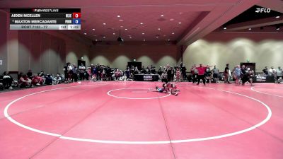 77 lbs Cons. Round 2 - Aiden McEllen, New Jersey vs Maxton Mercadante, Pennsylvania