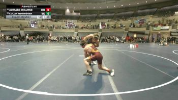 133 Championship Bracket Champ. Round 1 - Achilles Skillings, Northfield vs Collin Meuwissen, Waconia