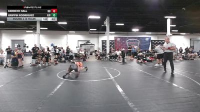 68 lbs Round 2 (6 Team) - Kenneth Hall, Diamond State Inferno vs Griffin Rodriguez, NJ Squeeze