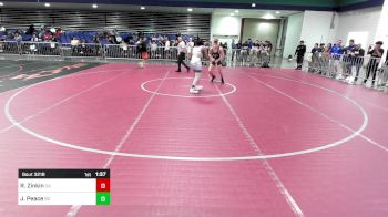 113 lbs Round Of 16 - Rocklin Zinkin, CA vs Jermaine JJ Peace, SC