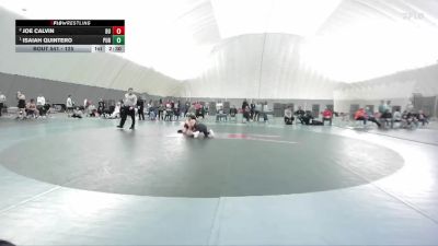 125 lbs 1st Place Match - Isaiah Quintero, Purdue vs Joe Calvin, Bellarmine