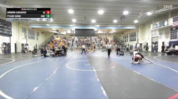 150 lbs Cons. Round 2 - Tyler Wise, Centennial vs Armen Azadzoi, Laguna Beach