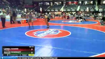 5 lbs Quarterfinal - LATRELL SCHAFER, Veterans vs Boston McDermott, Greenbrier