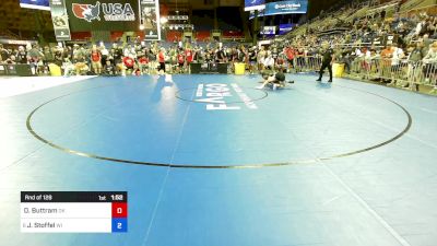 175 lbs Rnd Of 128 - Deontre Buttram, OK vs Jake Stoffel, WI