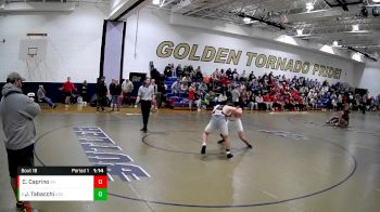 160 lbs Champ. Round 1 - Jack Tabacchi, Upper St Claire vs Calogeo Caprino, Shaler Area