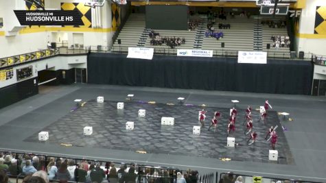 Hudsonville HS "Hudsonville MI" at 2026 WGI Guard Avon Regional+
