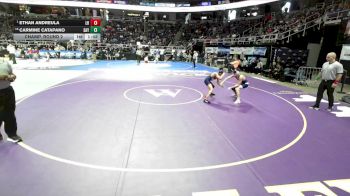 I-110 lbs Champ. Round 2 - Ethan Andreula, Long Beach vs Carmine Catapano, Sayville