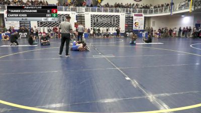 114 lbs R-32 - Tanner Catrabone, St. Francis-NY vs Carter Ickes, Chestnut Ridge