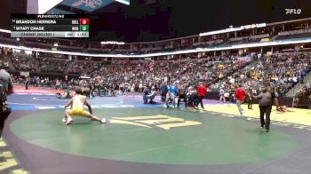 175-2A Champ. Round 1 - Wyatt Chase, Highland vs Brandon Herrera, Holly