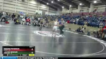 83 lbs Champ Round 1 (16 Team) - Jaxten Bowler, Utah Gold vs Riggins Peterson, Idaho 2