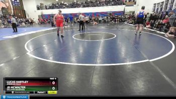 285 lbs Cons. Round 2 - Lucas Hartley, American Falls vs JD McWalter, Gallatin (Bozeman)