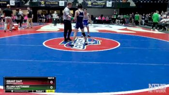 7A-106 lbs Quarterfinal - Elijah Hattaway, Camden County vs Grant Dait, South Forsyth H.S.