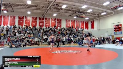 165 lbs Cons. Round 4 - Talon Stevens, Uintah vs Dominic Vigil, Legend