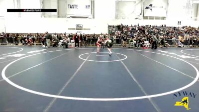 94 lbs Champ. Round 1 - Emmett Burgess, WRCL Wrestling Club vs Kaiden Daniels, Salamanca Youth Wrestling Club