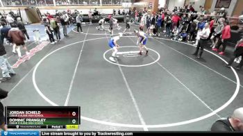 138 lbs Cons. Round 4 - Jordan Schield, Coeur D`Alene High School vs Dominic Prangley, Coeur D`Alene High School