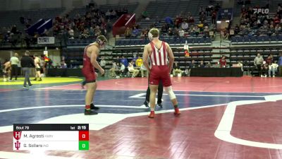 197 lbs Round Of 16 - Max Agresti, Harvard vs Gabe Sollars, Indiana