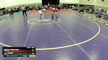 138B Champ. Round 1 - Micah Perryman, Lebanon vs J.p. Webre, Jesuit