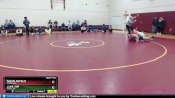 220 lbs Semifinal - Luke Kim, Puyallup vs Davin Arvelo, Stanwood