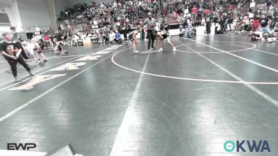 83-90 lbs Rr Rnd 4 - Yaretzi Rojas, Team Tulsa Wrestling Club vs Evelyn Boren, Verdigris Youth Wrestling