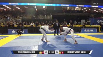 Mateus De Moraes Coelho vs Pedro Leonardo Da Silva 2025 Pan Jiu Jitsu IBJJF Championship