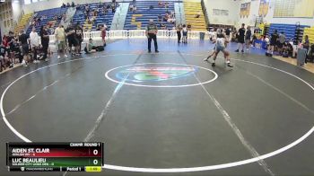 113 lbs Champ Round 1 (16 Team) - Aiden St. Clair, Avalon WV vs Luc Beaulieu, Soldier City Lions Den