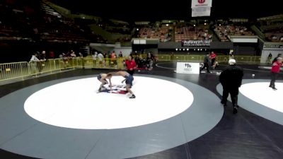132 lbs Champ. Rd Of 32 - Charlie Jamison, La Costa Canyon High School Wrestling vs Jacob Lopez, Beat The Streets - Los Angeles